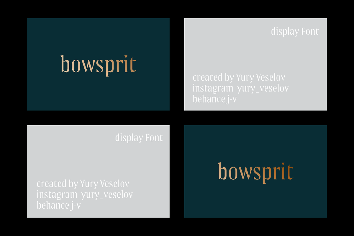Bowsprit font preview 3