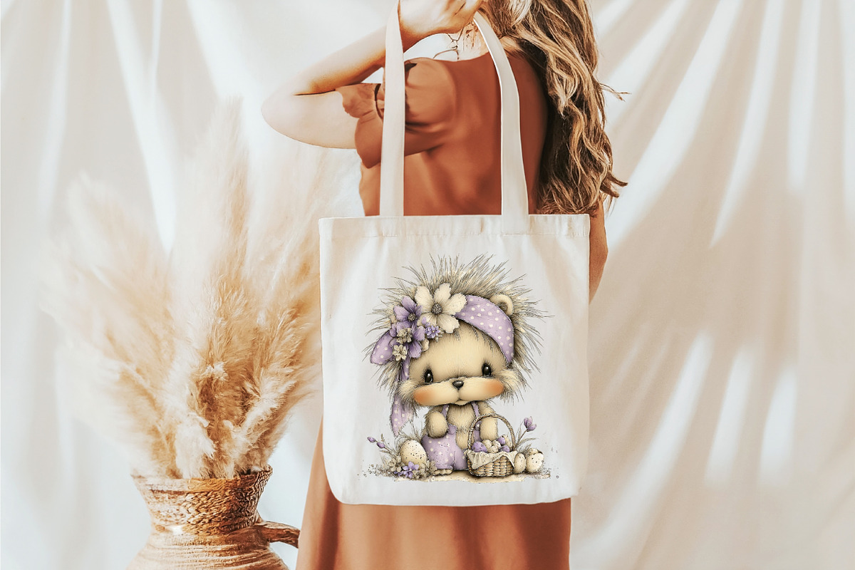 Whimsical Easter Animal Clipart, an Illustration by designcity5 (Photo 5 of 5)
