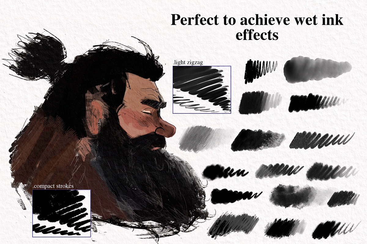 Painting Master Pack For Procreate, a Brush Add-On by Nuclear Brushes (Photo 6 of 10)