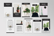100 MINIMAL INSTAGRAM STORIES BUNDLE, a Social Media Template by Medianeka (Thumbnail 6 of 13)