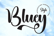Bluey | Script Font, a Handwritten Font by Scratchones (Thumbnail 1 of 9)