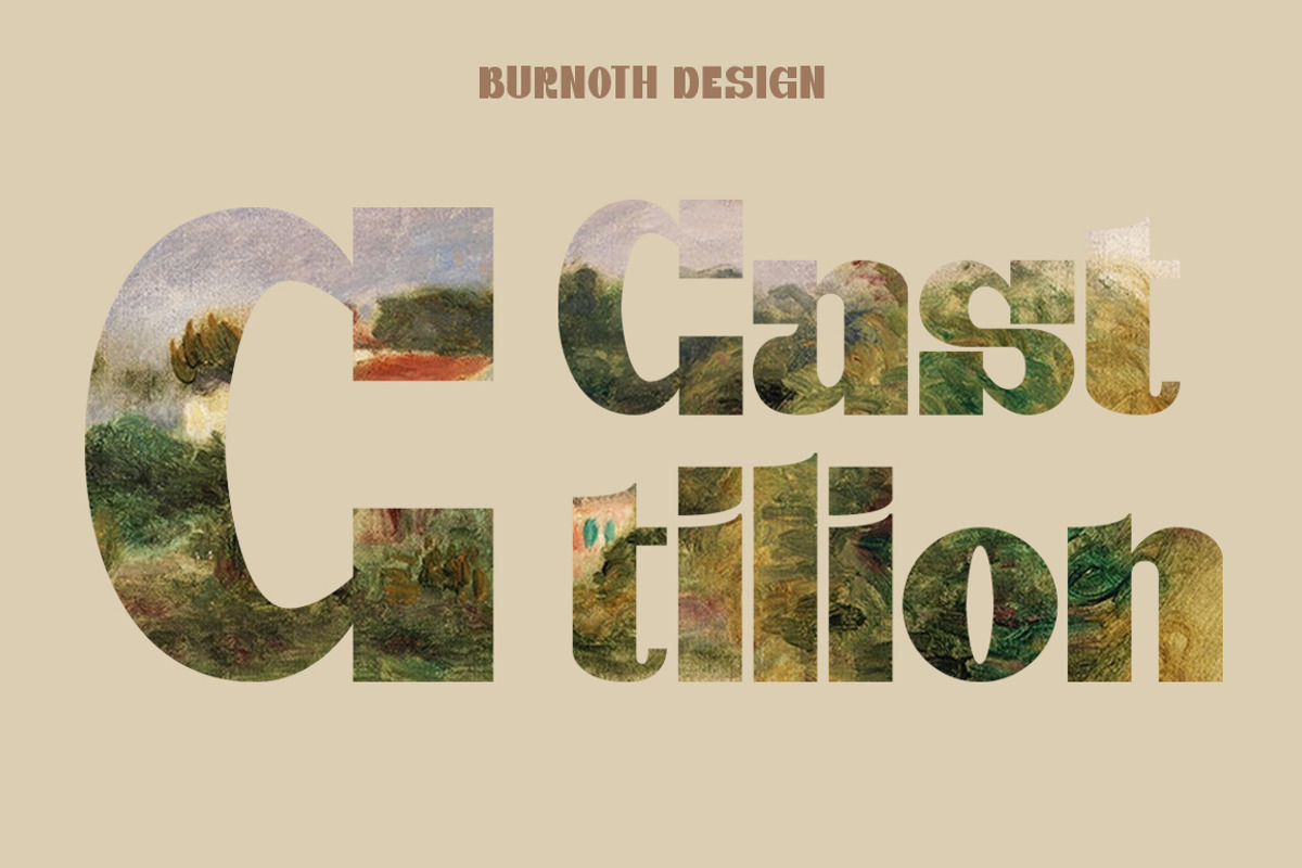 Furga, a Serif Font by Burnoth Design Co. (Photo 9 of 12)