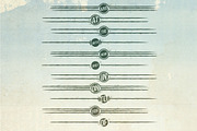 Castor Catchword Dividers, a Symbol Font by Albatross (Thumbnail 3 of 5)