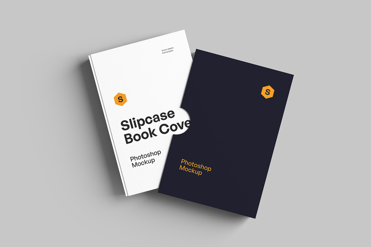 Slipcase Book Cover Mockups, a Books & Magazine Mockup by artimasa (Photo 6 of 6)