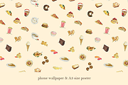 Comfort Food Set, a Food Illustration by elpple (Thumbnail 2 of 3)