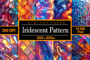 Iridescent Pattern, a Pattern Graphic by Printable Treasure (Thumbnail 1 of 5)
