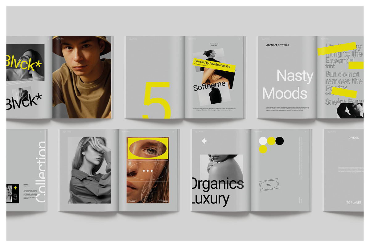 OBJEKT Creative Portfolio, a Magazine Template by Arif Tri Ananta (Photo 8 of 14)