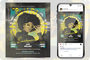 Music Event Flyer, a Flyer Template by regalDRAW