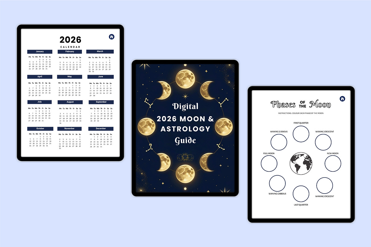 Digital 2026 Moon & Astrology Guide