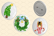 Holiday Pony Clipart & Pattern Bundl, an Object Graphic by Amarawolf's Art (Thumbnail 6 of 13)