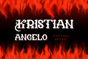 Dark Flame - Blackletter Font, a Blackletter Font by AQR Studio (Thumbnail 4 of 9)