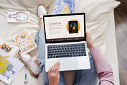 Canva Website Template For Authors, a Landing Page Template by Templics by Zoya (Thumbnail 2 of 6)