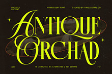 Antique Orchad Hybrid Serif Font