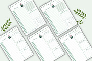Daily Planner Templates, a Stationery Template by Journal w Sushii (Thumbnail 2 of 3)