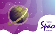 Vector Space Bundle, a Decorative Illustration by badrusblue (Thumbnail 4 of 8)