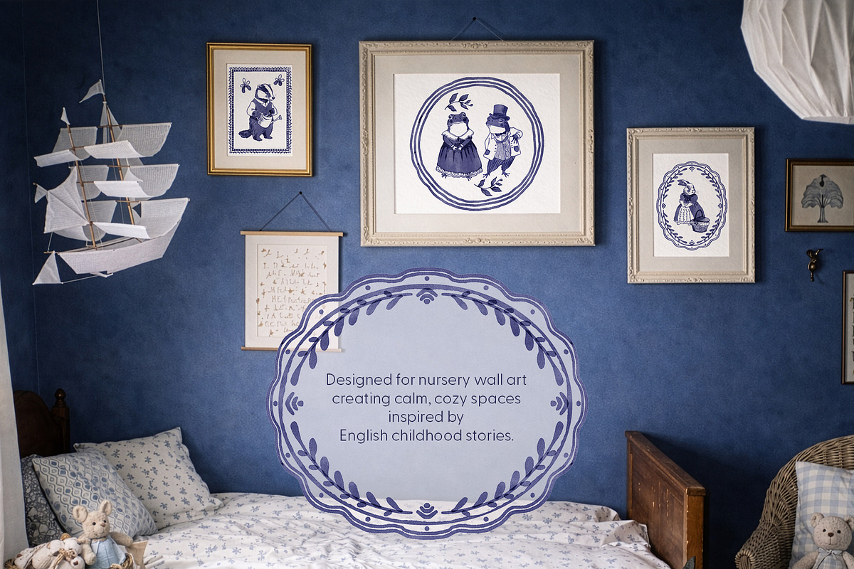 MyDear Beatrice: Vintage English set, a Decorative Illustration by ArtPavo (Photo 11 of 15)