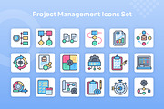 Project Management Icons Filled Line, an Icon by Kmg Design (Thumbnail 2 of 3)