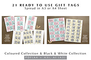 Funny Christmas Gift Tags, an Illustration by EMFTA (Thumbnail 3 of 6)
