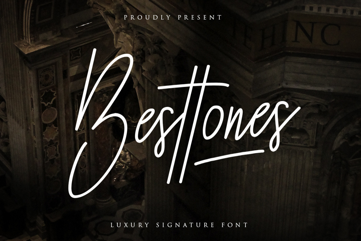 Besttones Signature Font
