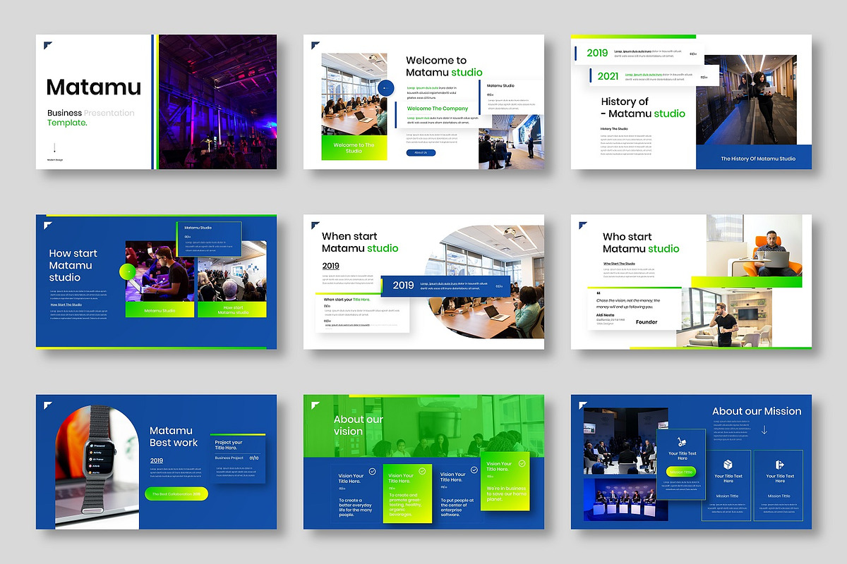 Matamu – Business Keynote Template, a Presentation Template by Dens Creative Studio (Photo 2 of 6)