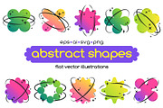 Abstract floral vector shapes, a Decorative Illustration by Torontotokio (Thumbnail 1 of 7)