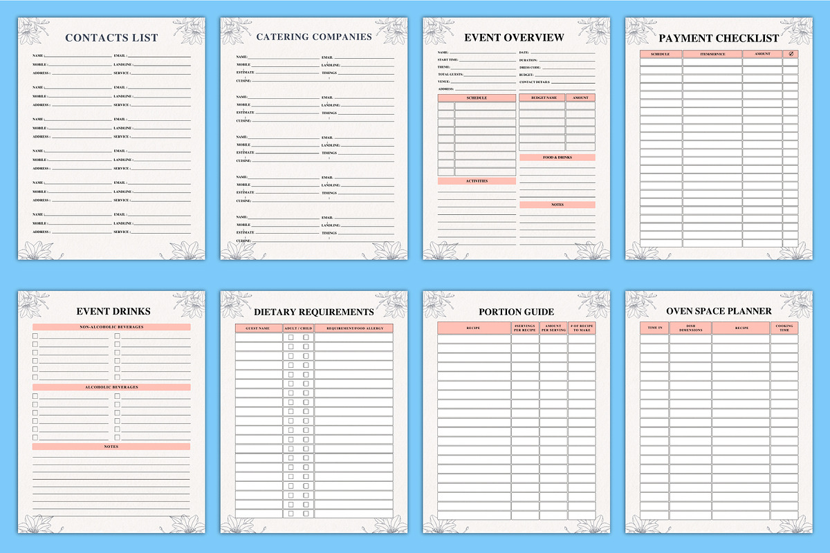 2025 Event Planner Canva, a Stationery Template by Designmela01 (Photo 5 of 7)