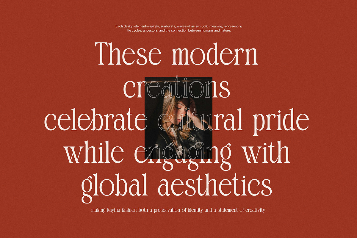 Melgin Elegant Modern Serif Font, a Serif Font by Graphicxell (Photo 3 of 8)