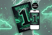 1st Birthday Invitation, an Invitation Template by M9 Design (Thumbnail 2 of 4)
