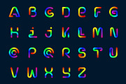 Rainbow logo alphabet, a Branding & Logo Template by PLSTD. (Thumbnail 4 of 4)
