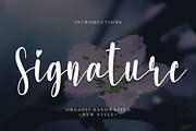 Signature | Script font, a Script Font by Scratchones (Thumbnail 1 of 8)