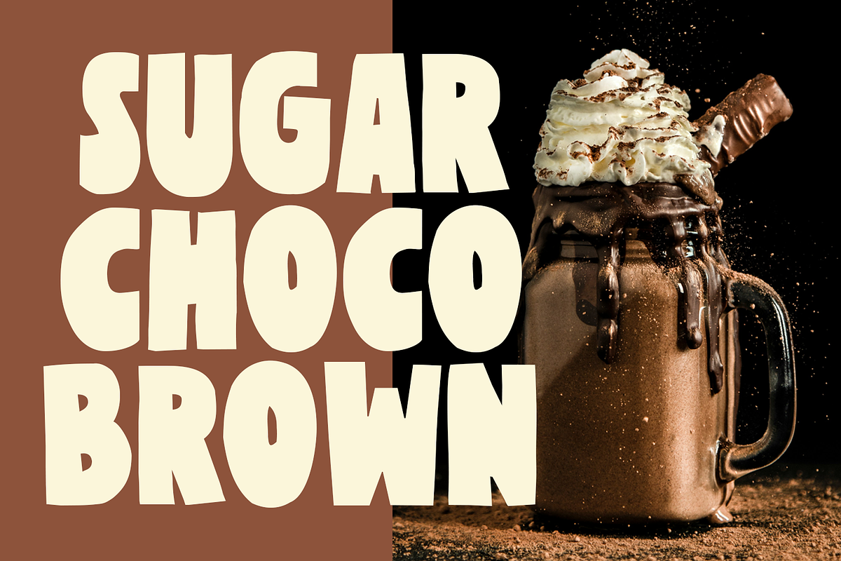 Crumble Cheesecake Bold Playful Font, a Handwritten Font by Viswell (Photo 5 of 11)