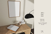 Mockup psd for wall poster, a Print Template by DSTUDIO888 (Thumbnail 2 of 4)