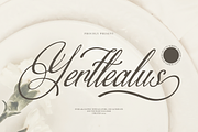 Yertlealus | Modern Beauty Script, a Script Font by Denustudios (Thumbnail 1 of 15)