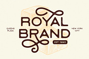 Rombera - Vintage Monoline, a Sans Serif Font by Arterfak Project (Thumbnail 3 of 13)