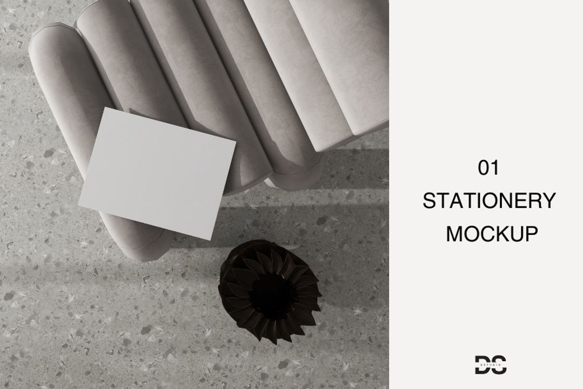 Stationery Mockup S224002, an Advertising Mockup by DSTUDIO888 (Photo 1 of 3)