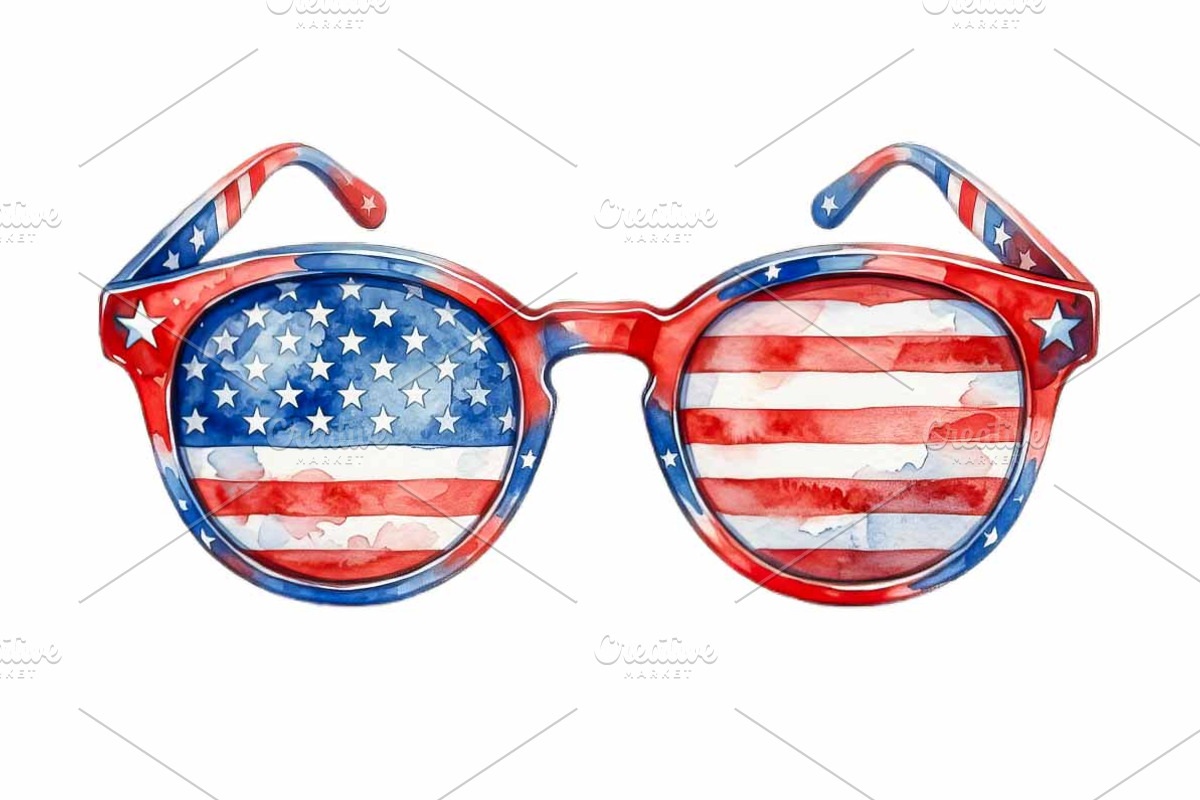 4th of July Sublimation Clipart, a Seasonal Illustration by VetalStock (Photo 3 of 21)