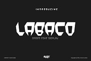 LABACO REGULAR FONT, a Sans Serif Font by MUNIK STUDIO 3D (Thumbnail 1 of 6)