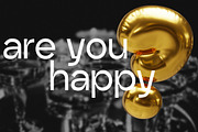 Party - 3D Gold Balloon Letters, a Graphic by saintricchi (Thumbnail 4 of 7)