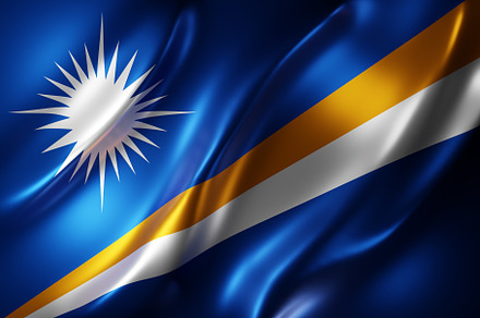 Marshall Islands 3d flag
