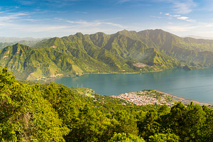 Panorama Of Lake Atitlan, a Nature Photo by THP Creative