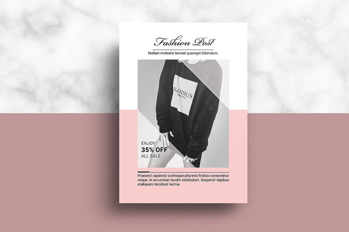 Fashion Product Sale Flyer, a Flyer Template by Template Shop (Photo 4 of 5)