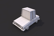Low Poly Family Car, a Cars & Vehicle 3D Model by CreativeeArt (Thumbnail 5 of 8)