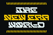 War Ear - Modern Tech Font, a Handwritten Font by MaikoHatta (Thumbnail 3 of 4)