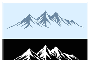 Abstract Mountain Backgrounds, a Texture Illustration by CarWrap design