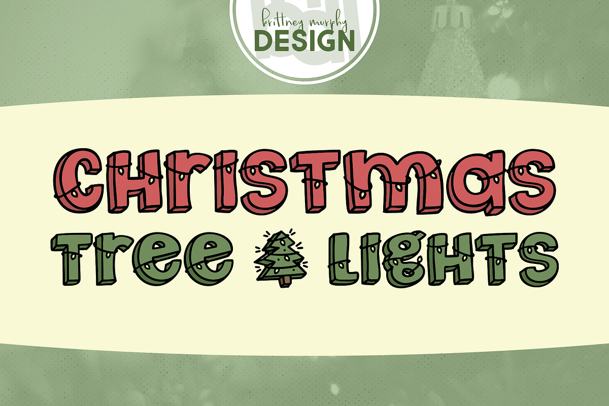Holiday Design Bundle, a Font by Brittney Murphy Design (Photo 2 of 6)