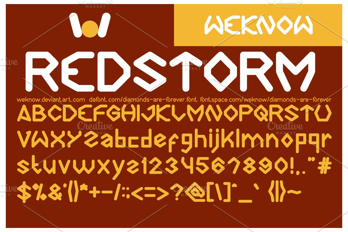 diamond are forever font preview 4