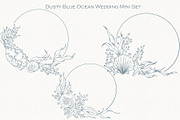Blue Ocean Wedding Set, a Seasonal Illustration by AlenaVlasko stock Market (Thumbnail 6 of 7)