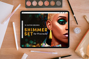 Shimmer Set – Procreate Brushes, a Brush Add-On by Sadie Lew (Thumbnail 1 of 9)