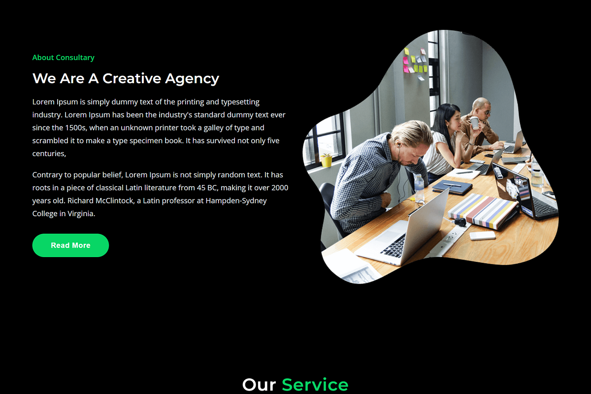 Digital Marketing Agency Website, a Bootstrap Template by Themeplaza (Photo 2 of 7)