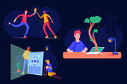 SaaS Illustration Kit, an Illustration by Base Design Studio (Thumbnail 10 of 13)